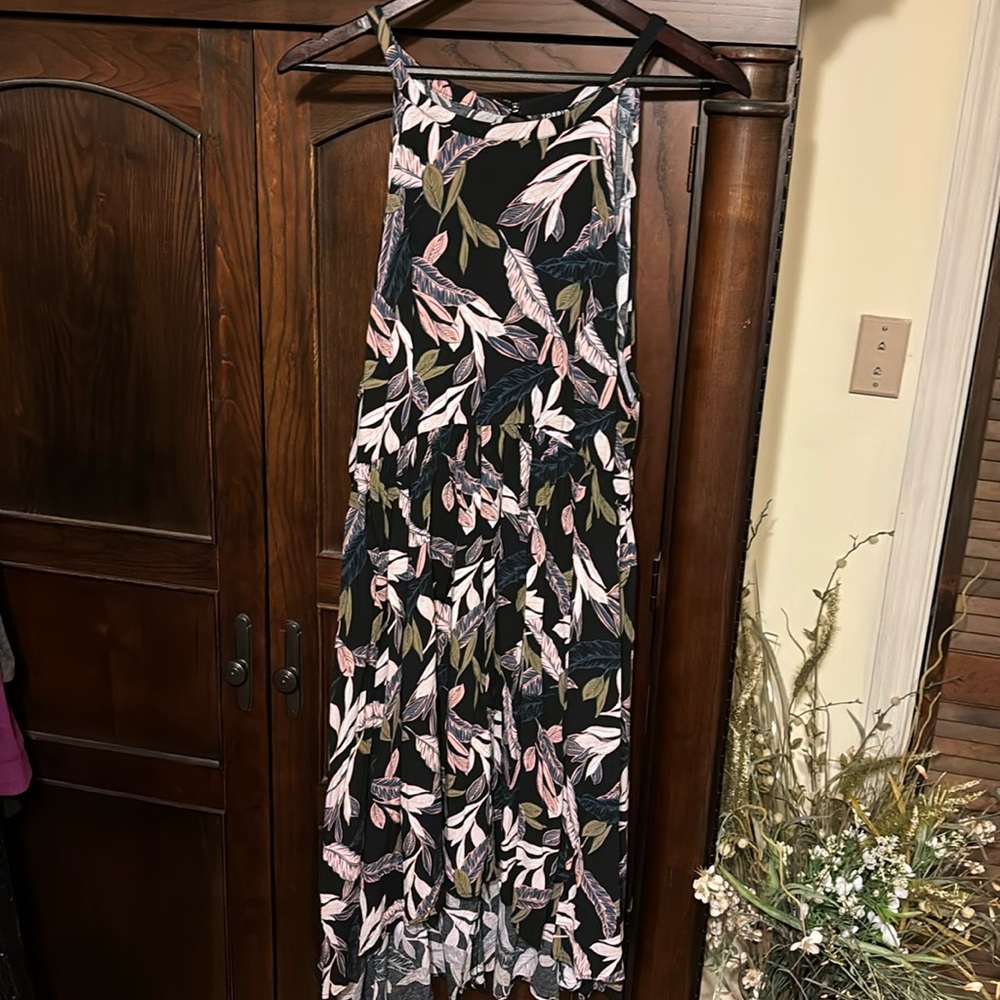 Torrid halter neck high-lo dress